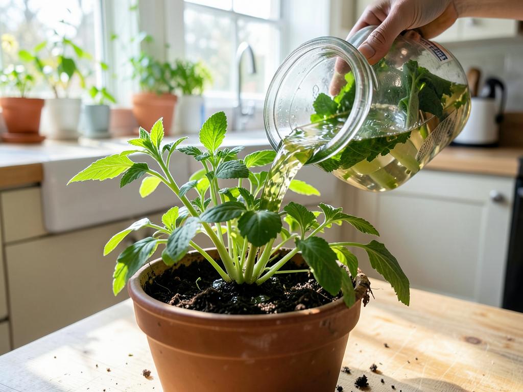 Agua de cocción de verduras: abono orgánico casero