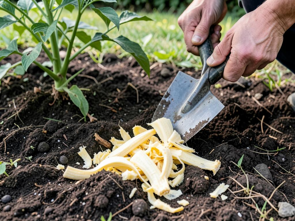 Cáscara de banano: abono orgánico casero