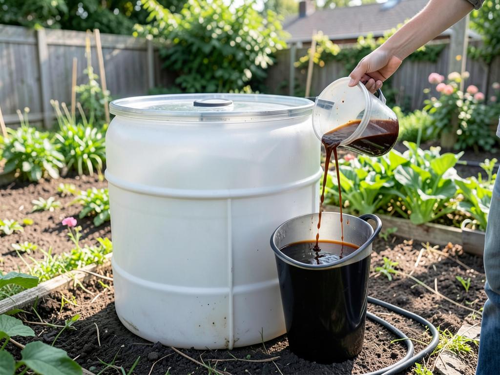 Biol (biofertilizante líquido): abono orgánico casero
