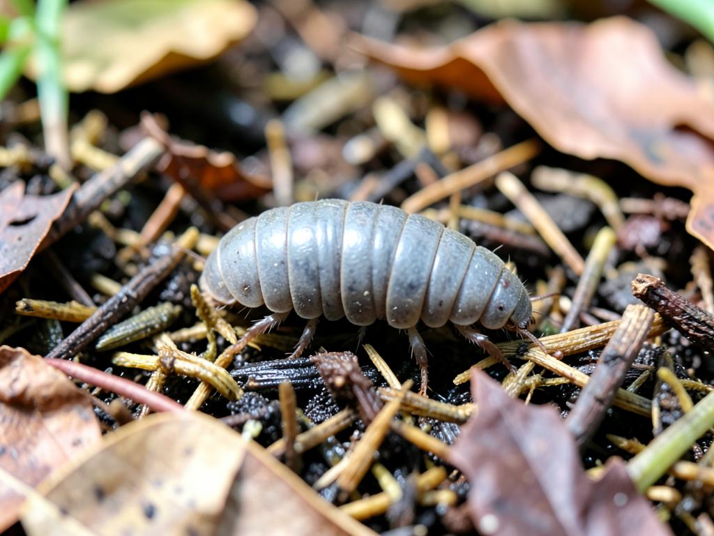 Cochinilla de humedad (Armadillidium vulgare), insecto benéfico