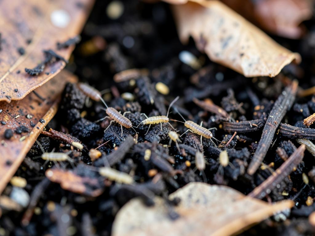 Colémbolos (Collembola), insecto benéfico