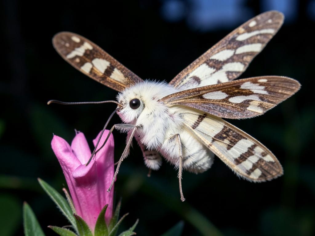 Palomilla esfinge (Hyles lineata), insecto benéfico