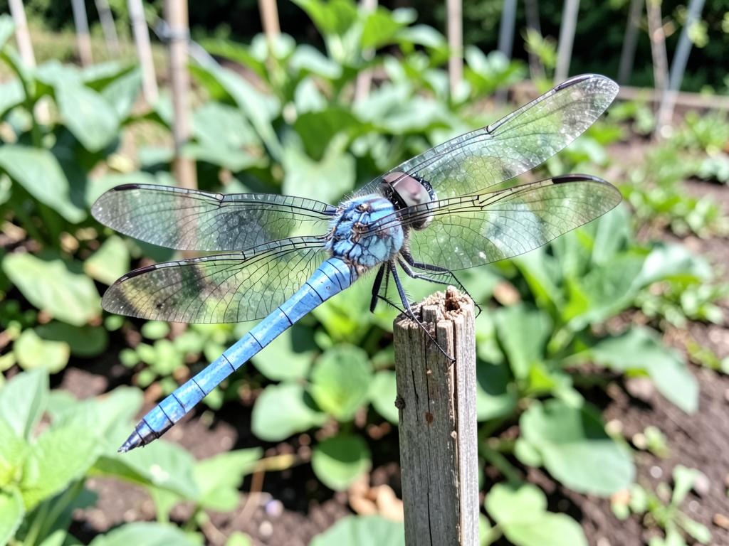 Libélula (Odonata), insecto benéfico