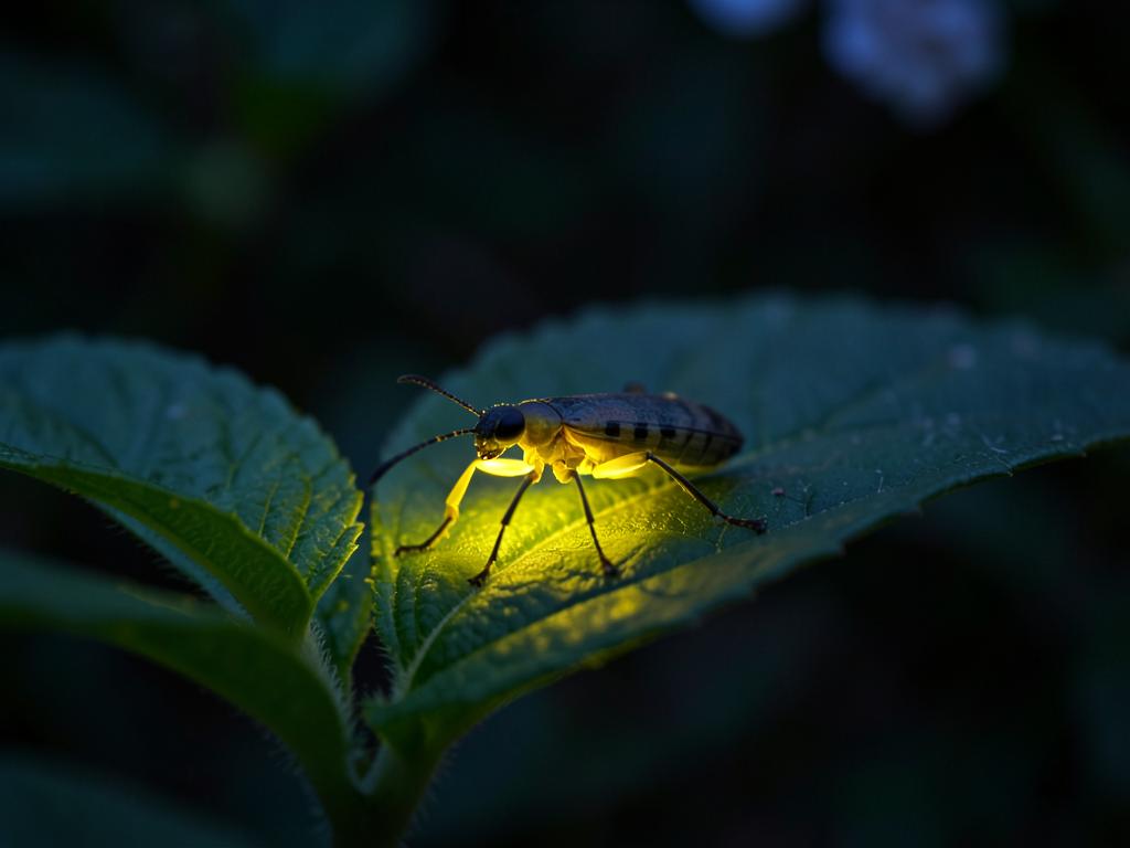 Luciérnaga (Lampyridae), insecto benéfico