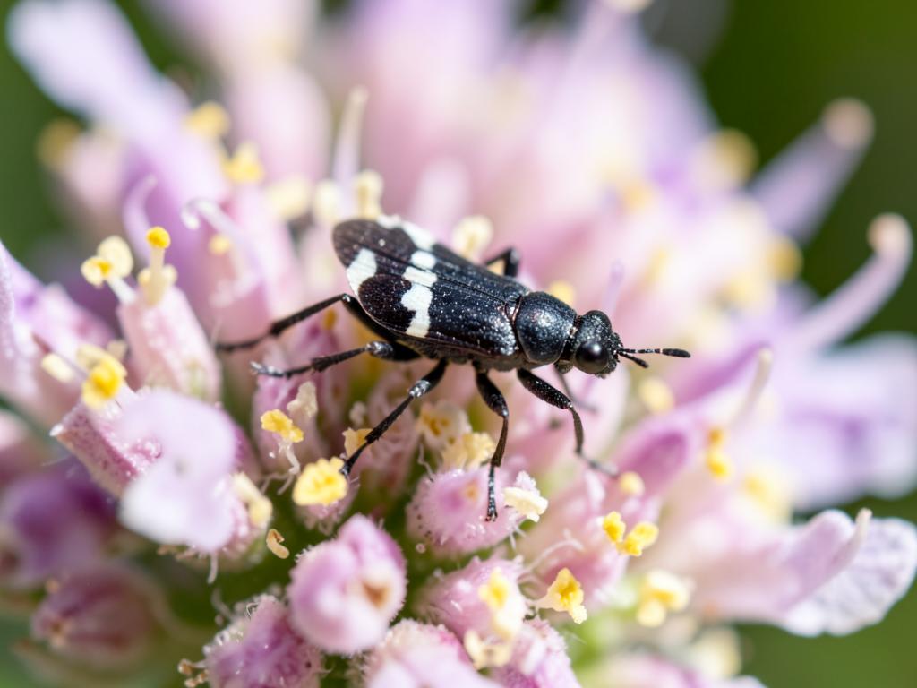 Chinche pirata (Orius insidiosus), insecto benéfico
