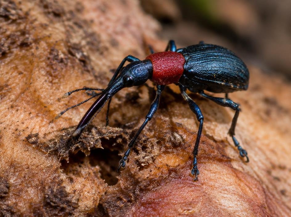 Fotografía realista de Gorgojo del camote