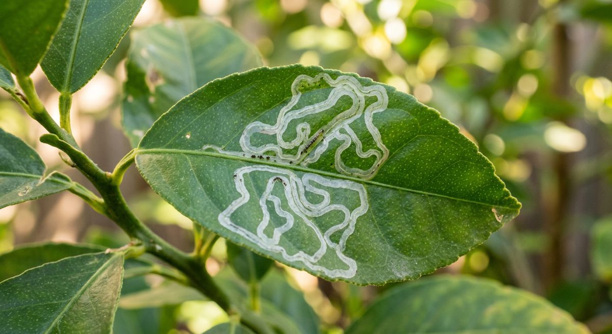 Minador de hoja: plaga del huerto