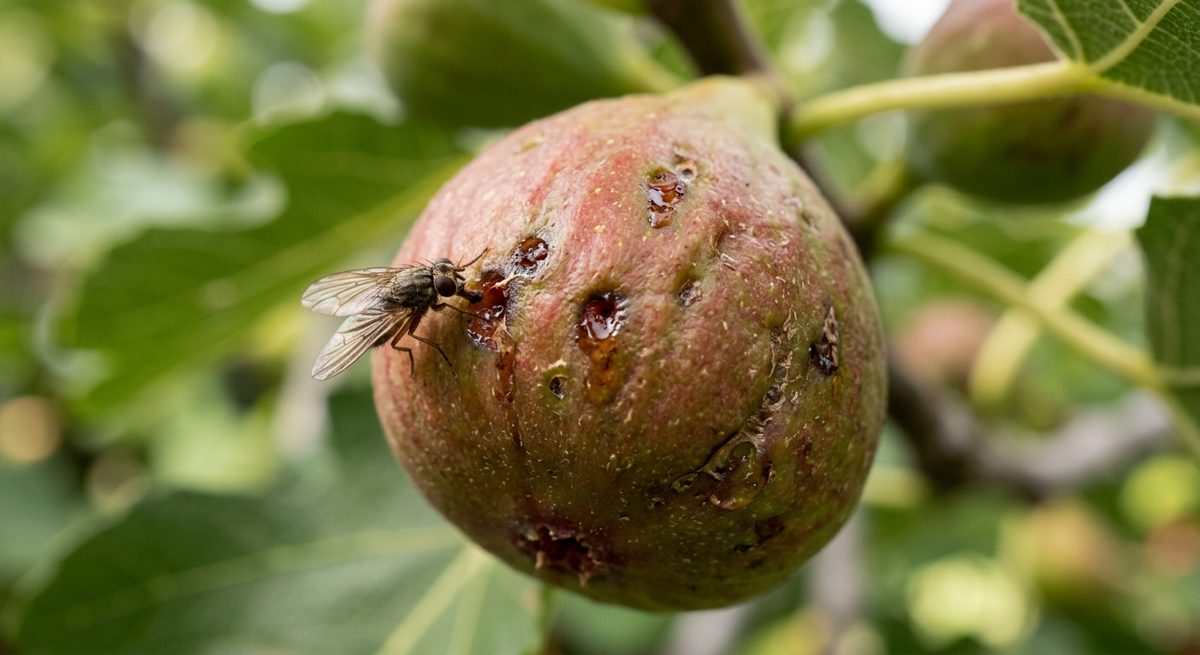 Mosca de la fruta: plaga del huerto