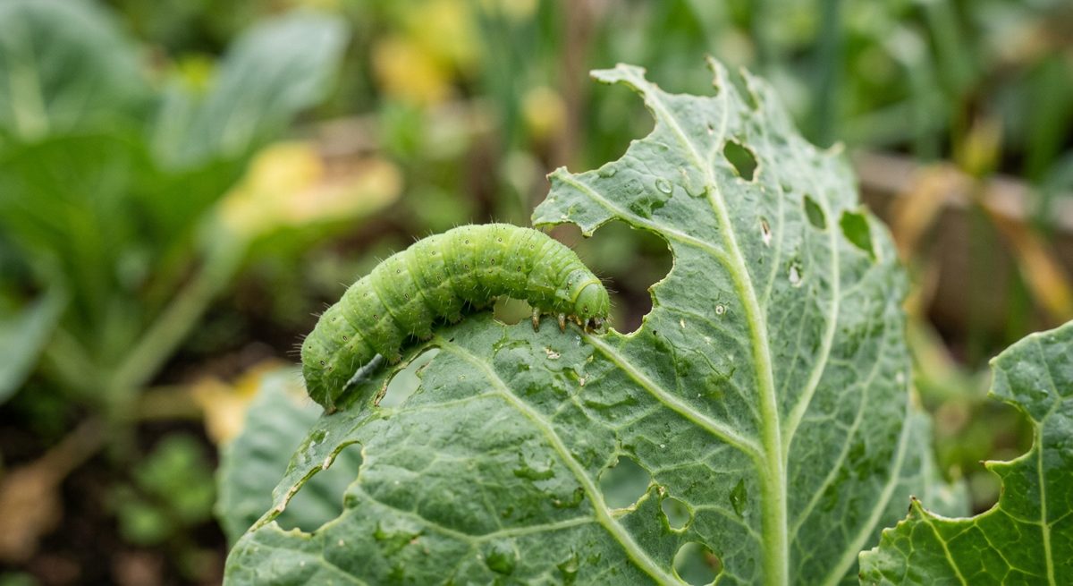 Gusano del fruto / cogollero: plaga del huerto