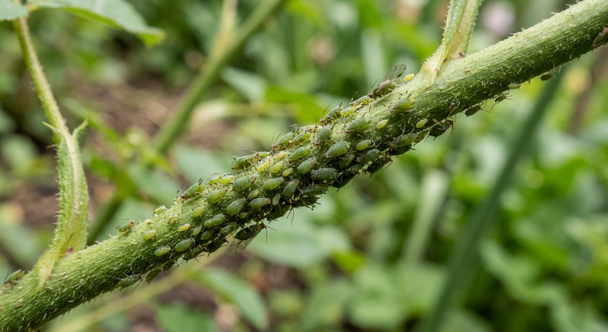 Pulgón: plaga del huerto