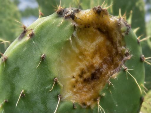 Fotografía real de Pudrición bacteriana (Erwinia)