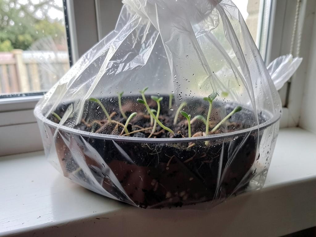 Semillero casero: paso 4, Tapa hasta germinar